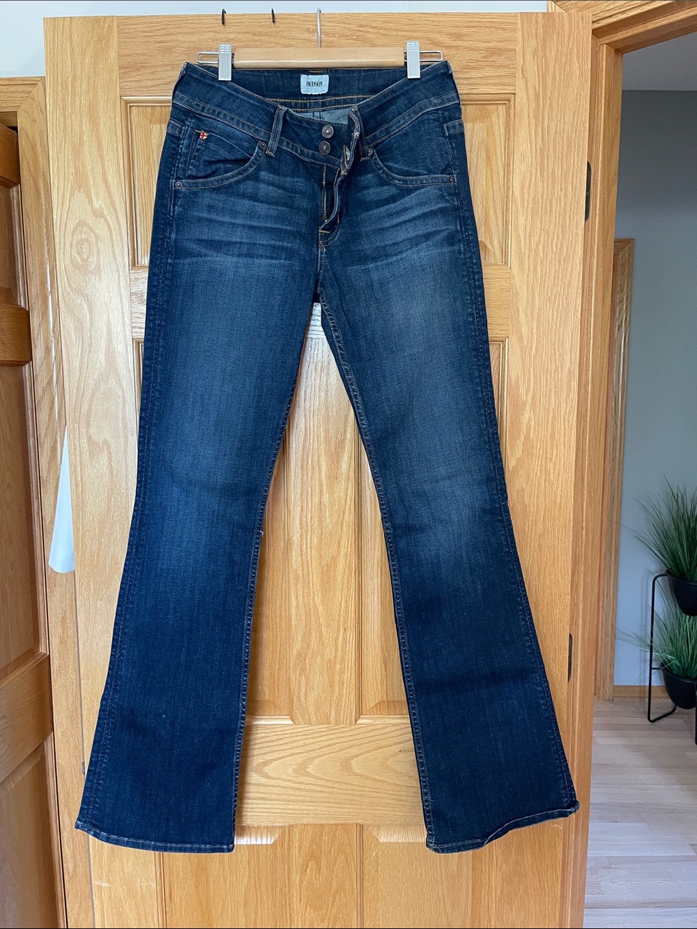 Hudson Jeans Women's Dark Indigo Flare Jeans